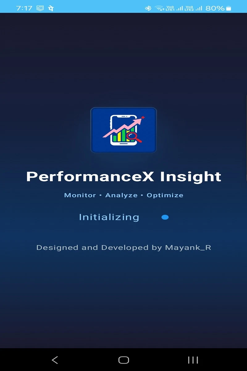 PerformanceX Insight screenshot