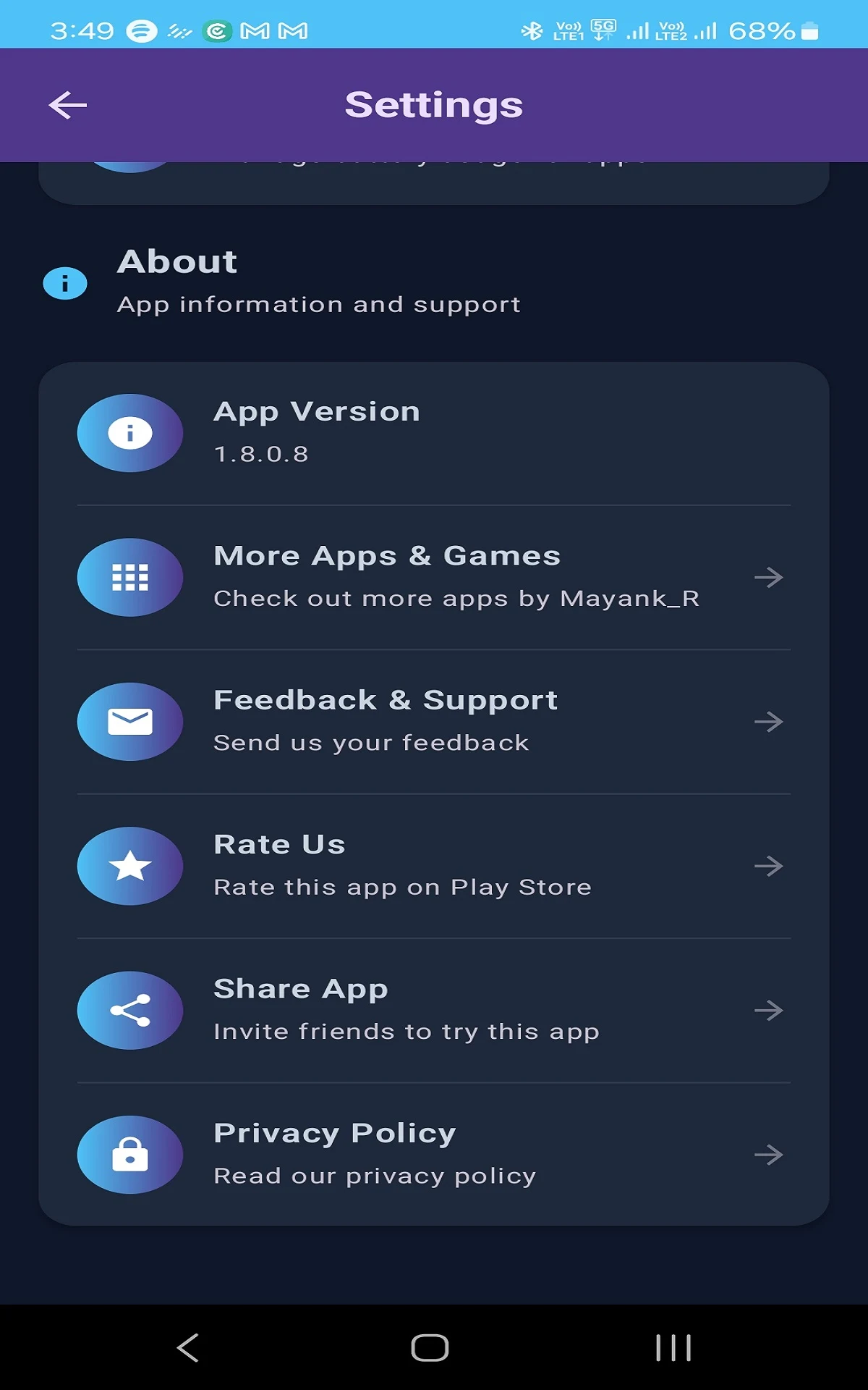 PerformanceX Insight screenshot