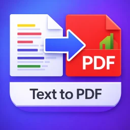 Text to PDF Converter icon